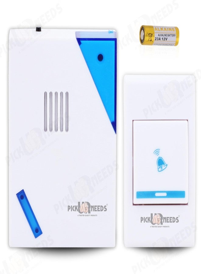 Pick Ur Needs Square Shape Wireless Cordless Door Bell for Home Shop Office Wireless Door Chimes - Image 1